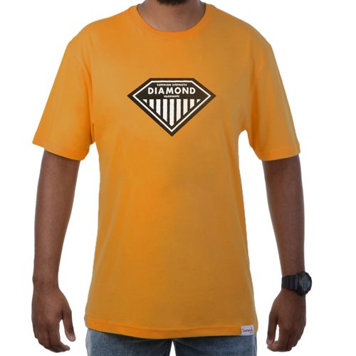 Camiseta Masculina Diamond Industry Standard Tee AMARELO-A24DMPA009-0.jpg